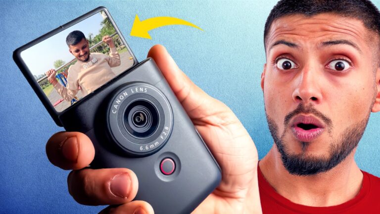 I Tried Chotu Vlogging Camera ! *Canon PowerShot V10*