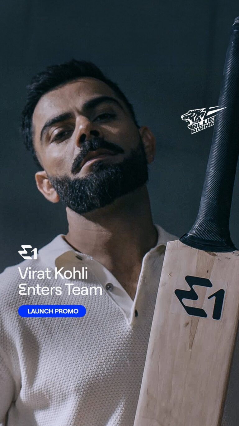 We’re thrilled to announce @virat.kohli as the latest superstar team owner in the UIM E1 World Championship 

Welcome @Team_BlueRising  

#E1Series #ChampionsOfTheWater #PAIDPARTNERSHIP #TEAMOWNER…