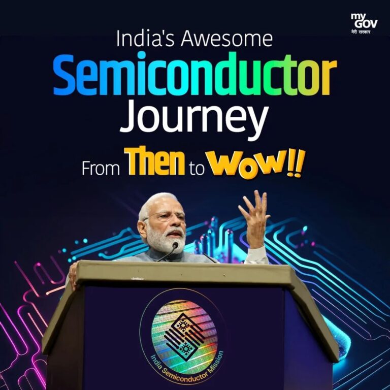 Discover the inspiring tale of India’s semiconductor journey, a narrative of res…