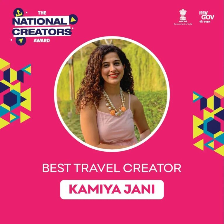 Breaking barriers and exploring horizons, @kamiya_jani takes home the Best Trave…