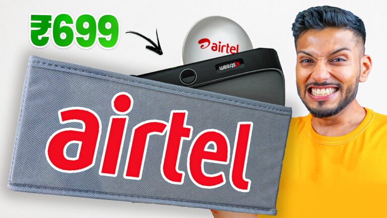 Airtel Sent me a Special Box ! *Unlimited Entertainment*