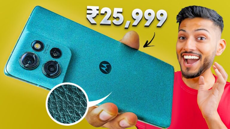 Motorola Edge 50 Unboxing  – 3x Telephoto  📸 120Hz Curved 📱 @ ₹25,999 !