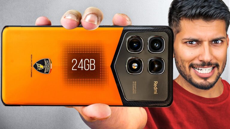 This Special Edition Lamborghini Phone has 24GB RAM !