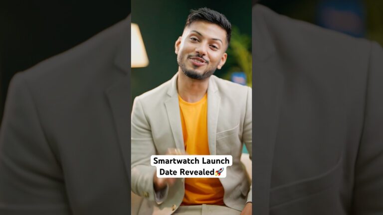 Smartwatch Launch Date Revealed🚀