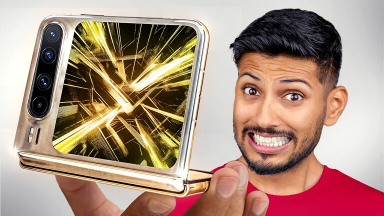 World’s Most Weird Folding Smartphone !