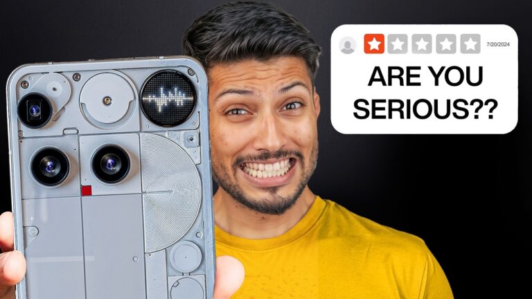 Nothing Phone 3 Unboxing – Most Controversial Phone !