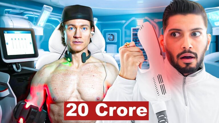 I Tried Bryan Johnson’s 20 Crore Anti Aging Routine!