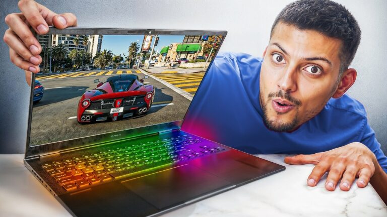 This AI Gaming Laptop Makes Games 2X Faster!