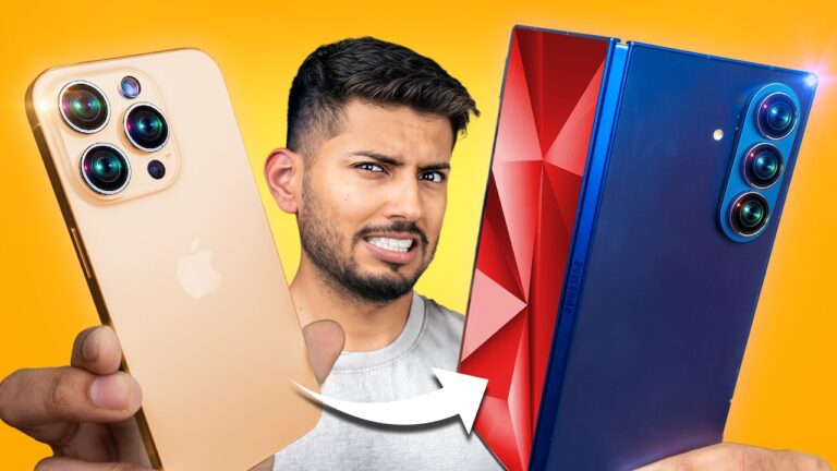 I Tried Switching from iPhone to Samsung Galaxy Z Fold7 !
