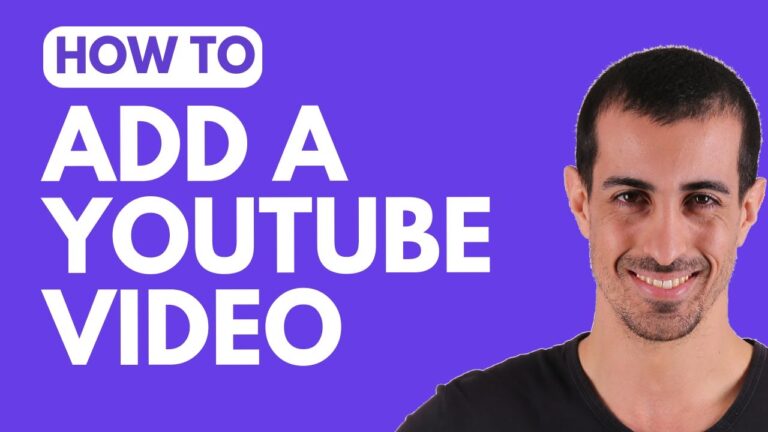 How to Add a Youtube Video in Hostinger Website Builder