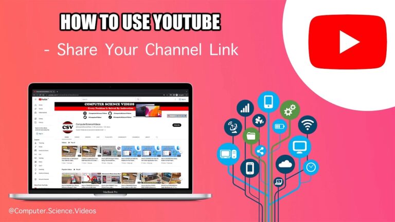How to SHARE Your YouTube Channel Online Using a Mac – Basic Tutorial (2025)