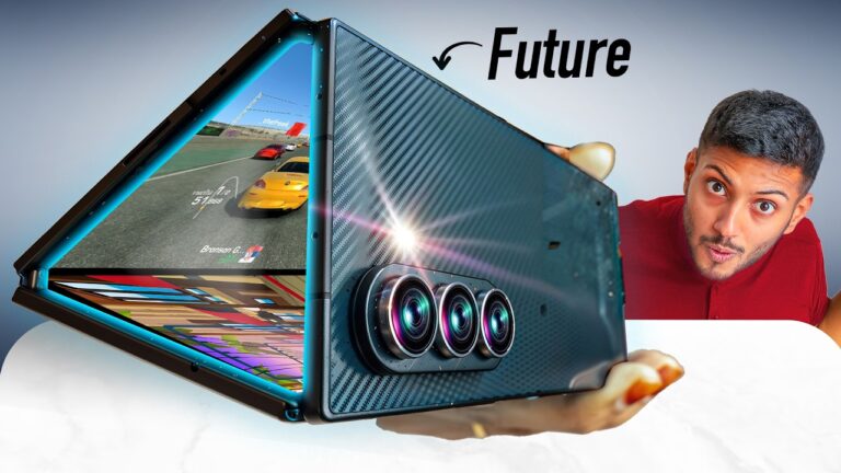 Samsung’s First Triple Fold Phone ! *Future is Here*