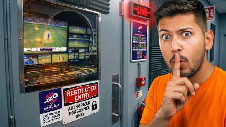 I Tried ₹100 Crore Tech Behind T20 World Cup !